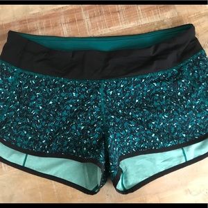 SOLD! Lululemon Speed Shorts, Size 10